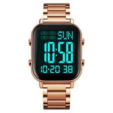 Digital Watch for Men Women 30M Waterproof Wrist Watches with E8N9