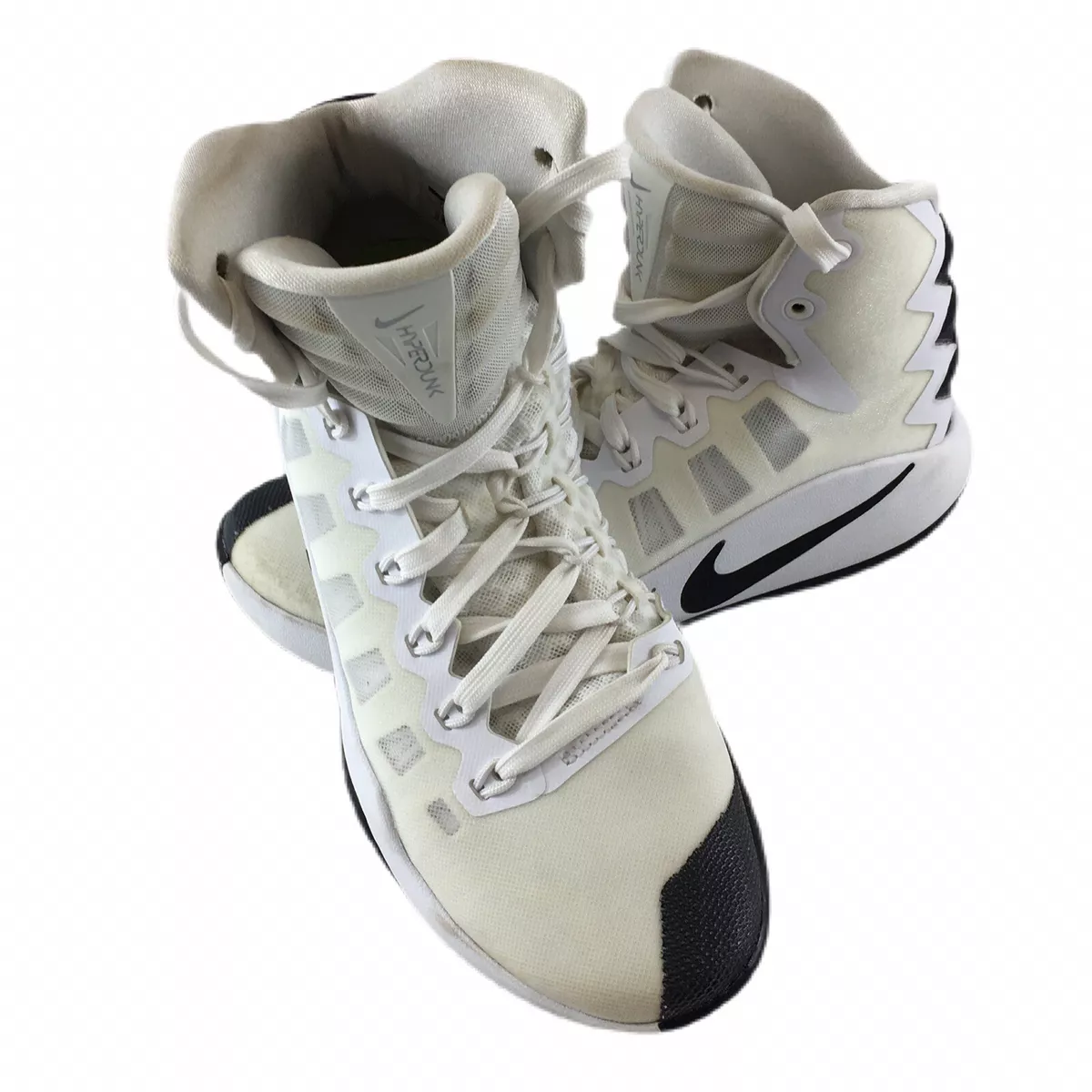 Nike Zoom Hyperdunk 2016 Basketball Shoes Sneakers White Black 845392 110 Size 7