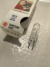 FCS HLX "2-pack" projector lamp projection light bulb microfilm 24v 150w, G.E.