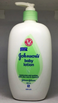johnson's baby lotion with aloe