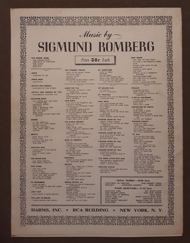 Tea for Two Duet for Ukulele & Piano Vintage Sheet Music by Vincent Youmans 1924 - Picture 3 of 3