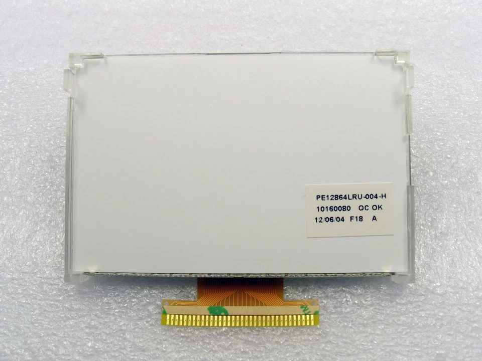 12864 Grafik LCD Display Modul 128x64 Punkte, STN schwarz auf Y/grüne Hintergrundbeleuchtung - Bild 3 von 4