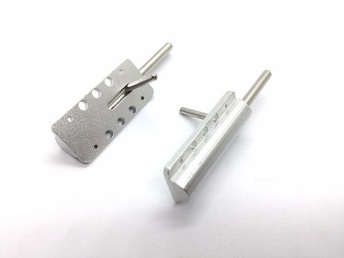 2 PIEZAS Bloqueo de cierre de dosel de aluminio para avión de radiocontrol (VENDEDOR/ENVÍO DE EE. UU.) - Imagen 3 de 4