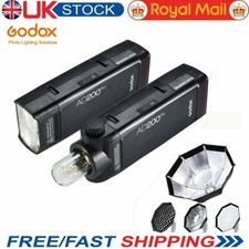 Godox AD200Pro Outdoor Pocket Flash TTL 2.4G with Battery + AD-S7 Softbox Kit