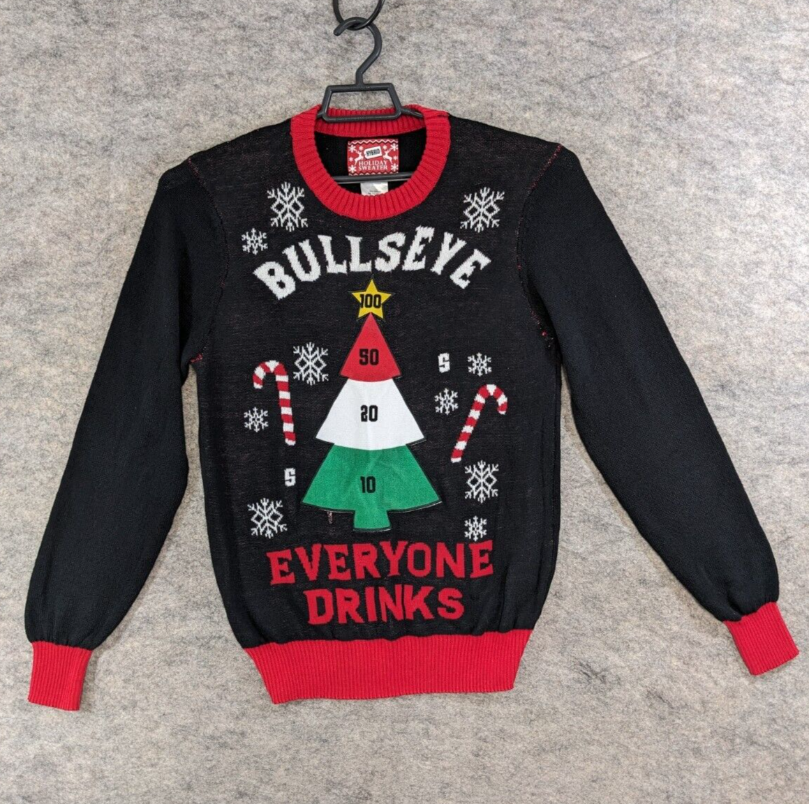 Christmas Tree Small Mens Christmas Jumper Hybrid Christmas
