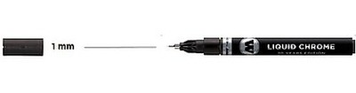 Molotow 1mm Liquid Chrome Mirror Effect Marker (Cd) - #101