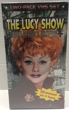 The Lucy Show Collector's Edition 2 Pack VHS Set Brand New and Sealed