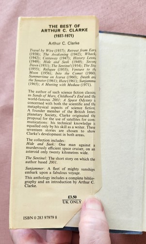 The Best of Arthur C. Clarke 1973, Hardcover, Ex-Library - Picture 2 of 22