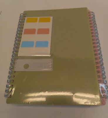 Sunee 4 Pack A5 Dot Grid Paper Notebook, 80 Sheets Spiral Bound NEW sealed
