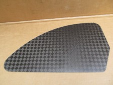 Lot of 5x Carbon Fiber pattern fiber glass flat plate 2.7mm thick