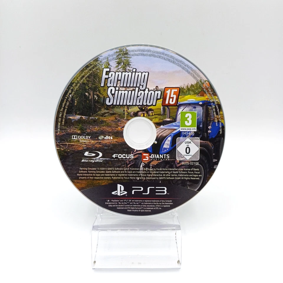 Farming Simulator 15 PS3 Playstation 3 Gioco per Console Sony PAL Ita Fr - Immagine 3 di 4