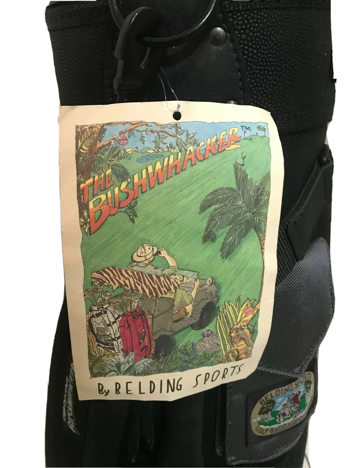 Bagagem de golfe Belding Sports, The Bushwhacker em perfeito estado - Imagem 3 de 4