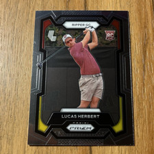 Lucas Herbert 2024 PRIZM LIV Golf #24 RC Ripper GC Rookie Card