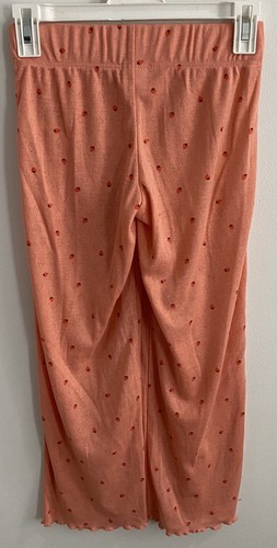 Art Class - Girls Sleep Wear Pants Pink Strawberries M(8) New - Picture 3 of 4