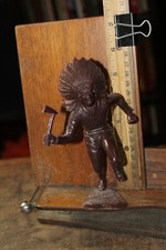 Vintage Plastimarx Mexico Marx Action Figure 5" Native American Indian Chief