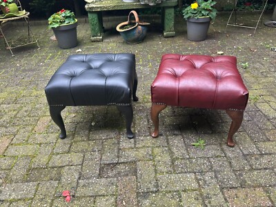  Chesterfield Hocker Crawford  Fusshocker 