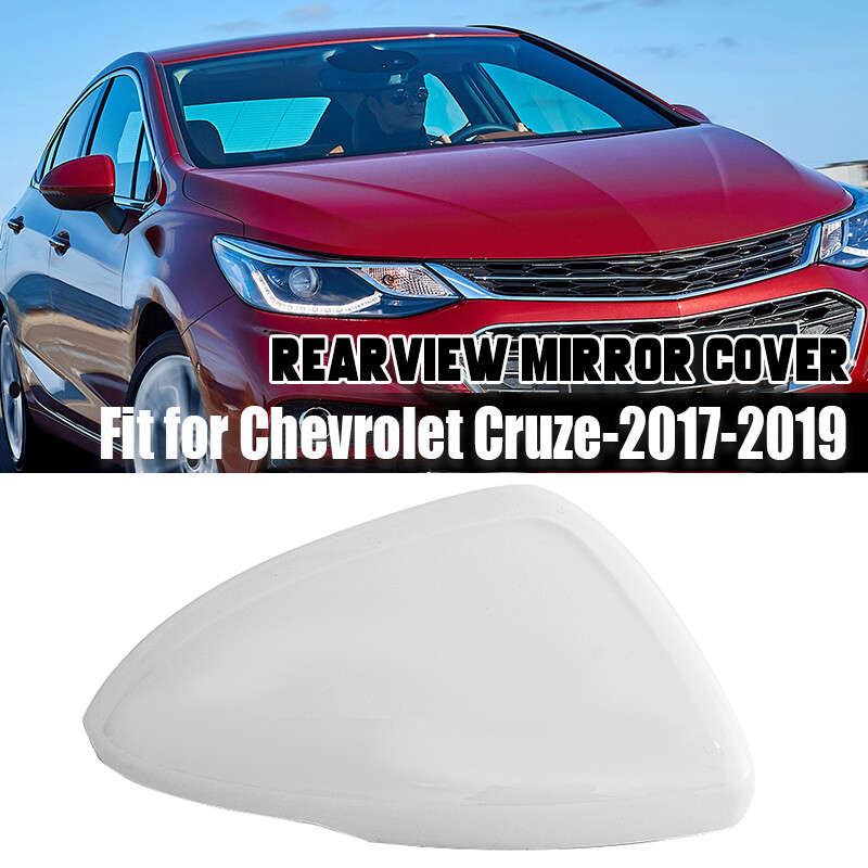 Right Rearview Mirror Cover Cap Shell Housing White For Chevrolet Cruze 2017-19
