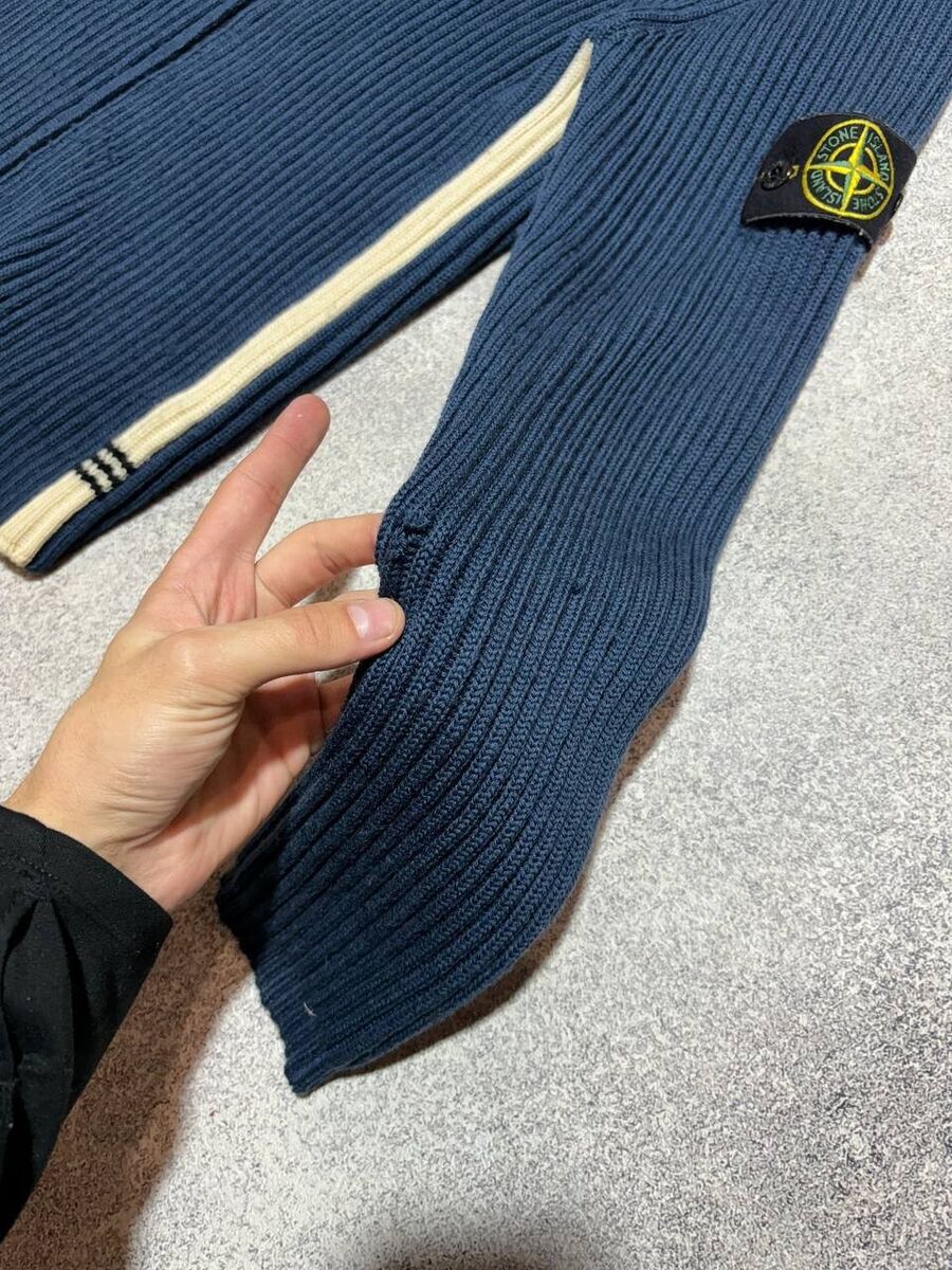 Stone Island Archive sweater zip hoodie Vintage Ribbed Knit Stone Island Archive sweater zip hoodie Vintage Ribbed Knit