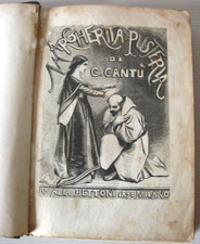 Margherita Pusterla di C.Cantù. 1° Edizione Amalia Bettoni. 1870. Milano