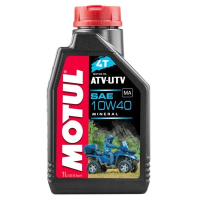 Motul 1 Liter 4 Takt Motoröl SAE 10W40 für ATV, UTV