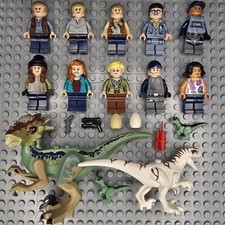 Lego Jurassic World Minifigures Lot