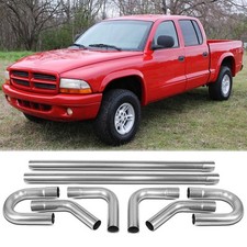 For Dodge Dakota 1997-05 2.5 Straight Bend Diy Custom Mandrel Exhaust Pipe 8pcs For Dodge Dakota 1997-05 2.5 Straight Bend Diy Custom Mandrel Exhaust Pipe 8pcs