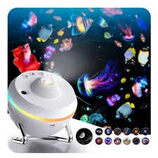 Jellyfish Projector, 13 in 1 Star Projector with Shooting Stars & 4 Varicolor...