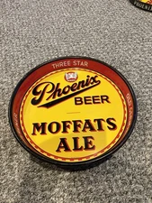 PHOENIX BEER MOFFATS ALE TRAY BUFFALO NEW YORK Great CONDITION !!!!!!!!!!