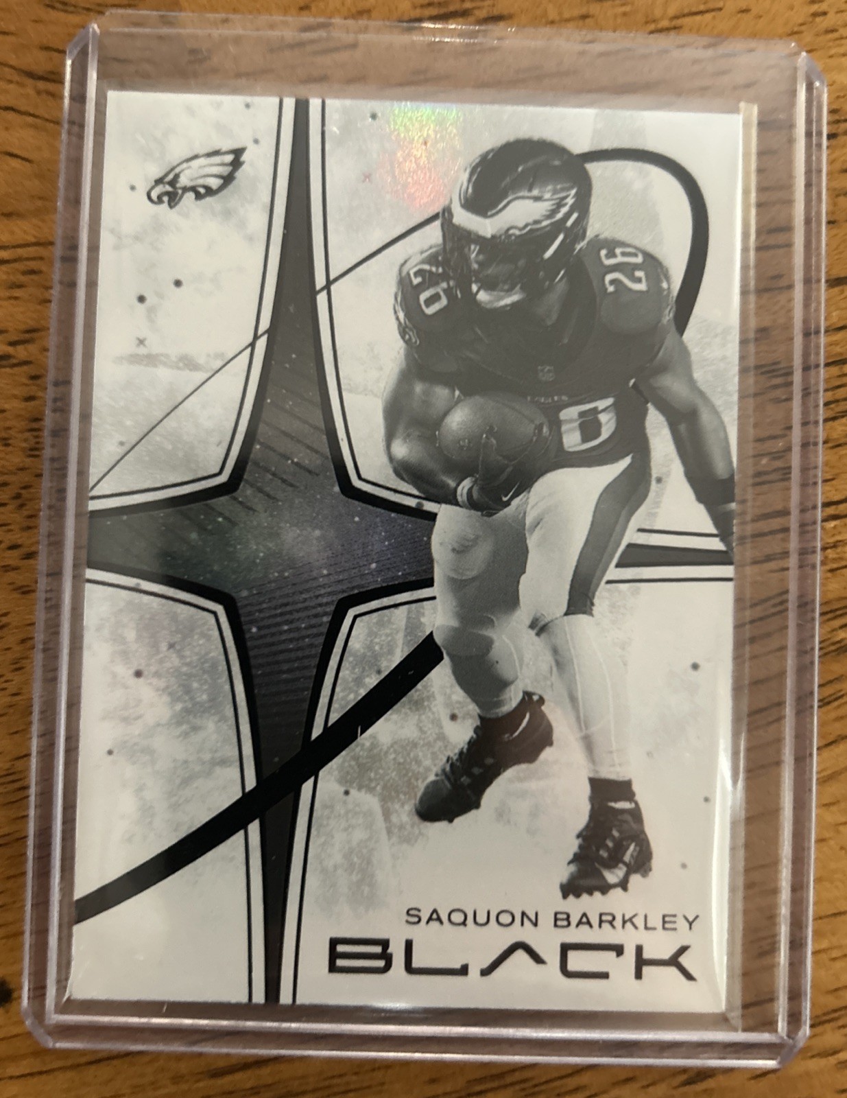 2025 Panini Black WHITE NIGHT Saquon Barkley SSP CASE HIT!!! VERY RARE!!!