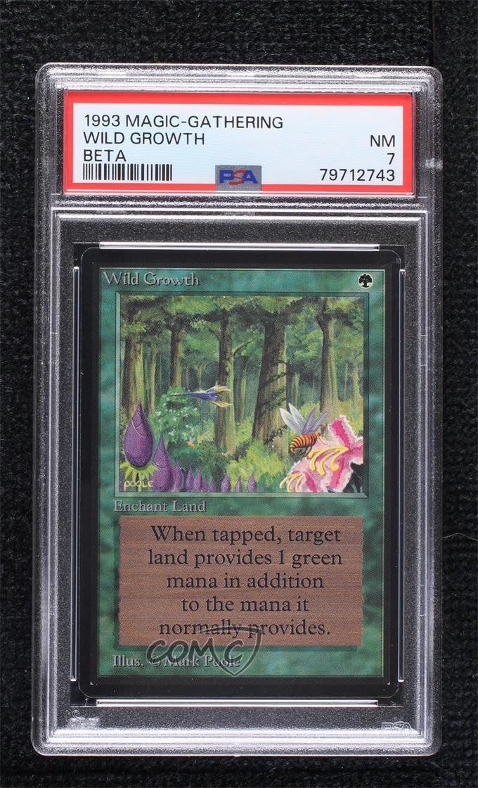Wild Growth Magic: Limited Edition Beta PSA 7 1993