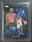 2025 Topps Chrome Tyrese Maxey Refractors Blue (RAW)
