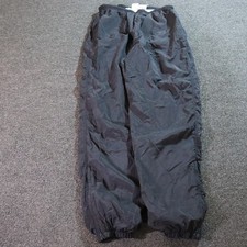 Nike Womens Large Black Baggy Jogger Trackpants 90s Vintage Retro