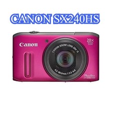Canon PowerShot SX240 HS Digital Camera 12.1MP 12x Optical Zoom with Accessories
