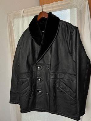 Vera Pelle Leather Sheepskin coat Italy size L (50-52)