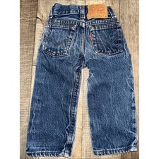 VINTAGE 1980's LEVI'S toddler jeans- Two Horse Patch -size 18 month