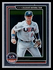 Jace Jung #16 Panini 2022 Panini Stars & Stripes USA Baseball