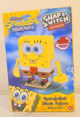 Nickelodeon SpongeBob SquarePants Snap & Switch Block Set 123 Pieces