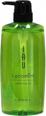 LebeL IAU Lycomint Cleansing icy 600ml Shampoo Icy Silicone Free Bottle