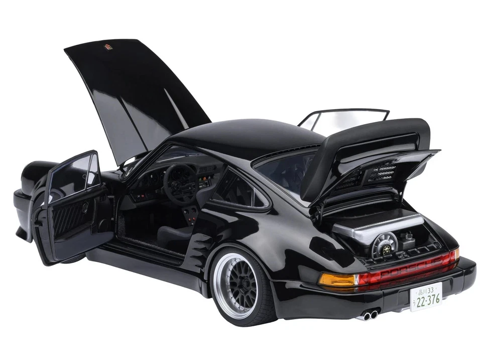 AUTOArt 1/18 PORSCHE 911 (930) Turbo Wangan Midnight Blackbird 1:18 78158 NEGRO Foto 3 de 4