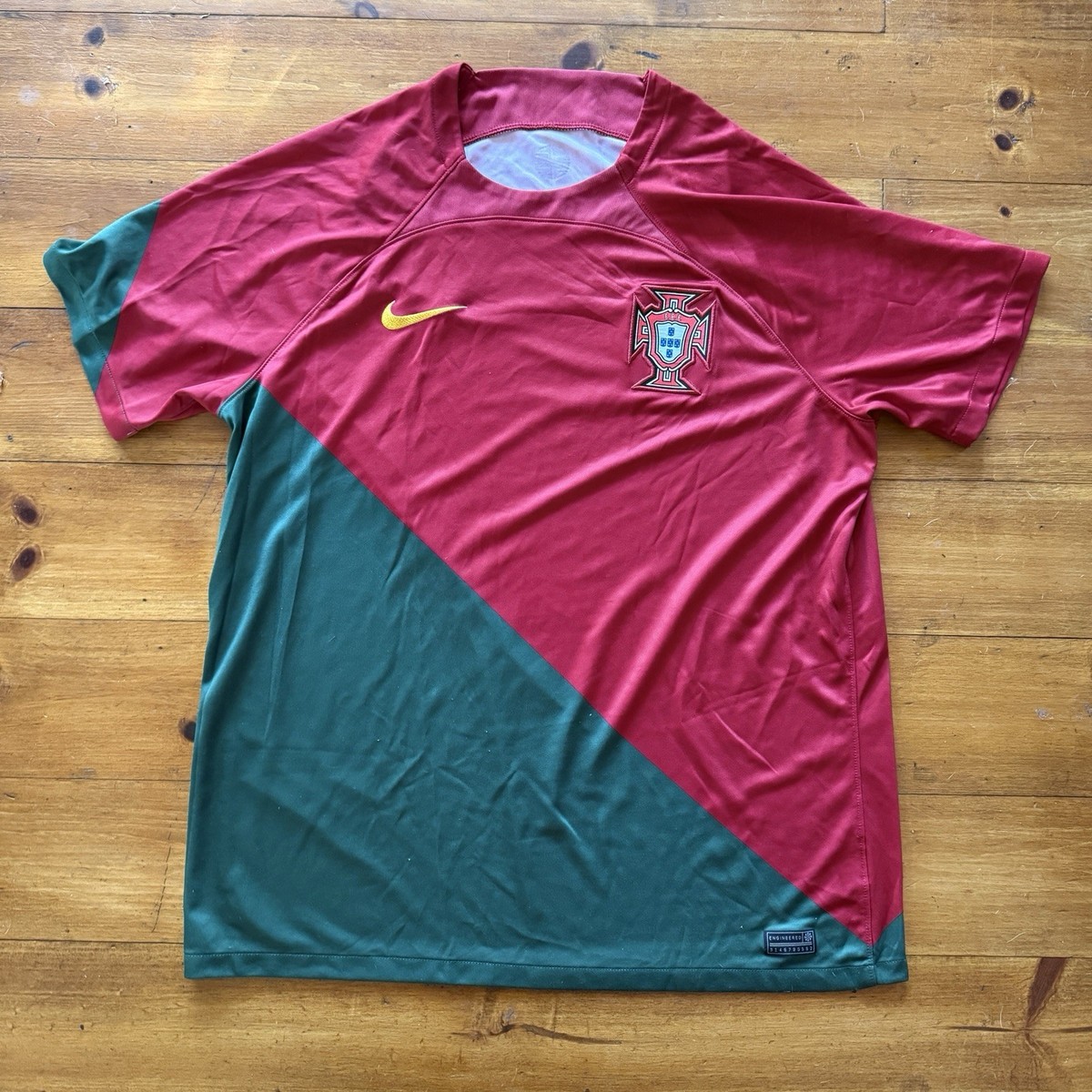 Portugal Nike 2022-2023 World Cup Home Football Soccer Jersey XL
