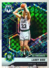 2020-21 Panini Mosaic All-time Greats Larry Bird Genesis 295