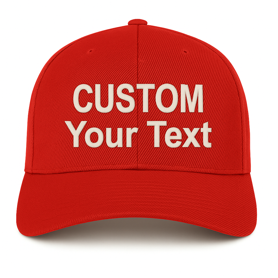Custom Embroidered Baseball Cap Personalized Text Dad Hat with Your Own ...
