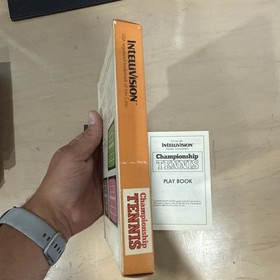 Championship Tennis Intellivision INTV/Nice Ideas CIB Complete in Box w/Manual