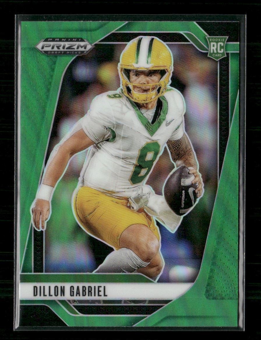 Dillon Gabriel Rookie 2025 Panini Prizm Draft Picks Green Prizm #97