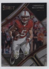 2023 Panini Select Draft Picks Field Level Silver Prizm Christian McCaffrey 19wr