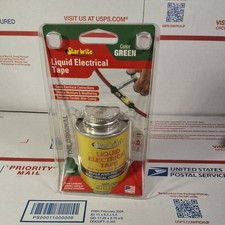 UV-Resistant Liquid Electrical Tape 4 Oz Can - For Metal, Plastic, Rubber  More