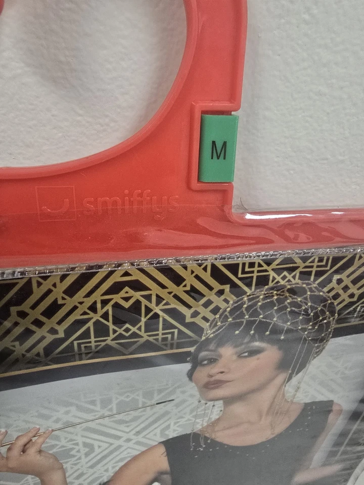 Smiffys 1920s Flecos Aleta Disfraz Razzle Vestido Elegante Talla M NUEVO Foto 2 de 4