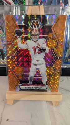 2023 Panini Mosaic Brock Purdy #211 - Orange Reactive /199 San Francisco 49ers