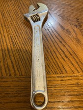 Vintage Craftsman Adjustable Wrench Drop Forged 8in 200mm 44603 Made in USA