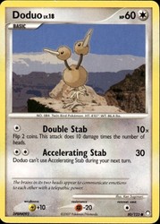 Doduo 80/123 Mysterious Treasures Common